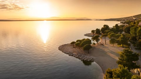 Day, Natural landscape, Beach, Sea view, Sunset