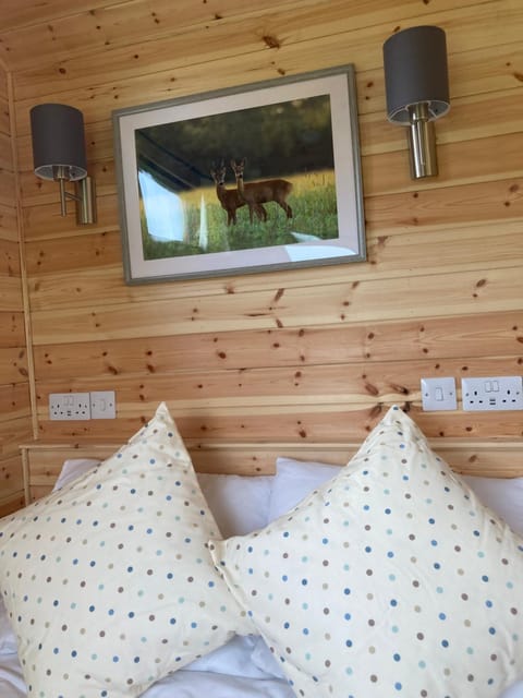 Shepherd's Huts in Barley Meadow at Spring Hill Farm Luxury tent in West Oxfordshire District