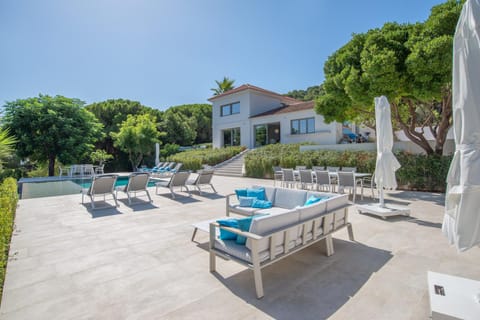 Property building, Seating area, Pool view