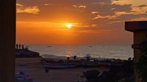 Day, Natural landscape, Sea view, Sunrise