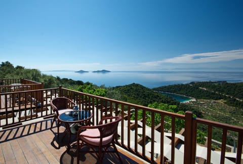 Day, Natural landscape, View (from property/room), Balcony/Terrace, Balcony/Terrace, Mountain view, Sea view