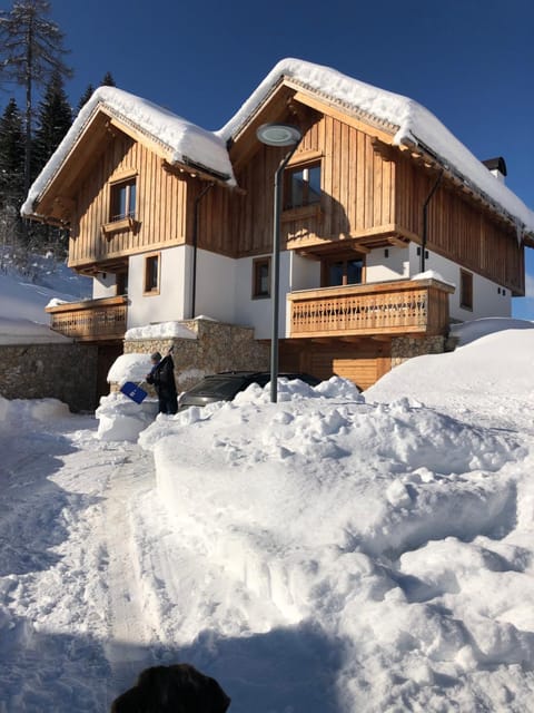 Property building, Natural landscape, Winter