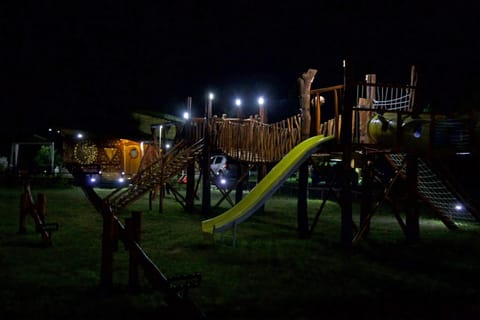 Patio, Night, Children play ground, Garden, On site