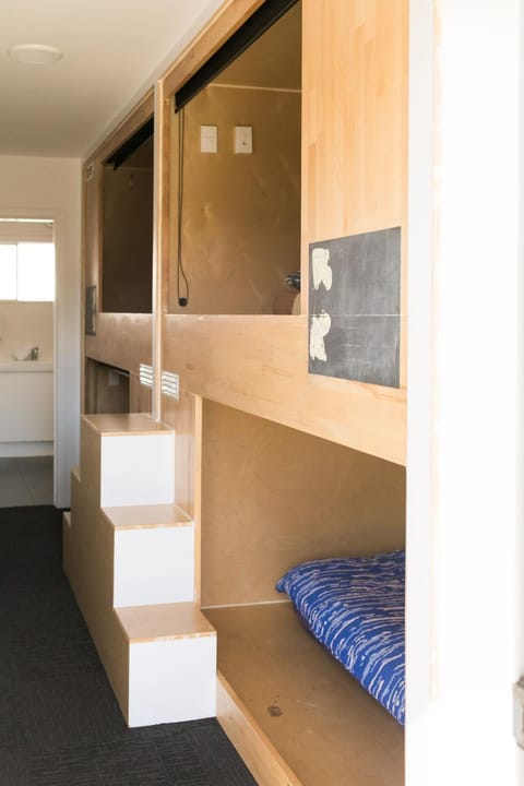 Bathroom, bunk bed