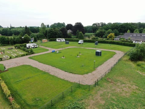 Empty camping spot for your tent, caravan and camper Campground/ 
RV Resort in Roermond