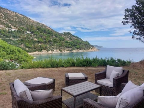 Natural landscape, Living room, Sea view