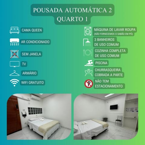 Pousada automática sem recepção 2 Bed and Breakfast in Uberlândia