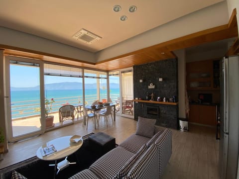 Communal lounge/ TV room, Natural landscape, View (from property/room), Beach, Evening entertainment