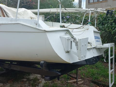 Paqueta Docked boat in Imbituba