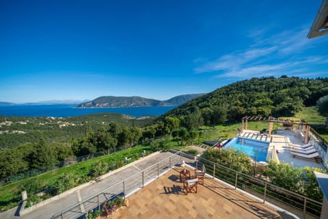 Private Villa Gelia, with panoramic 180 degrees sea view! Villa in Cephalonia