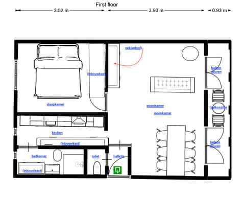 unobstructed beachfront view apartment Apartment in Bray-Dunes