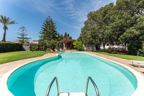 Pool view, sunbed