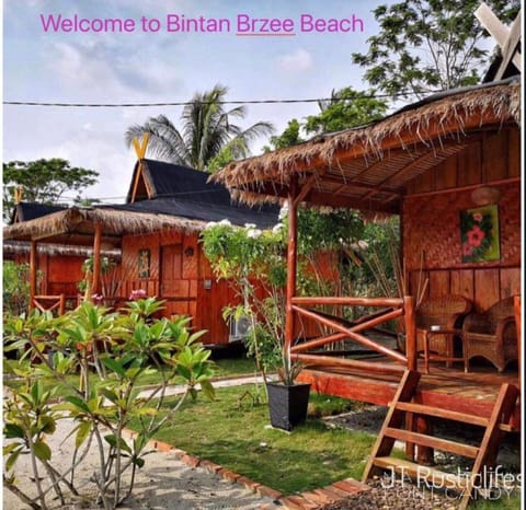 Bintan Brzee Beach in Bintan Island - Bungalow 5 Natur-Lodge in Teluk Sebong