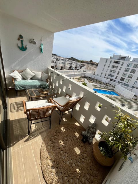 View (from property/room), Balcony/Terrace, Pool view