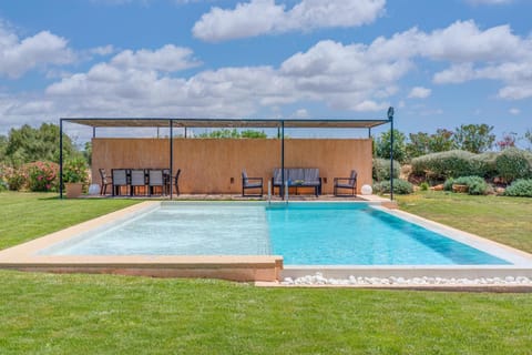 Property building, Living room, Swimming pool