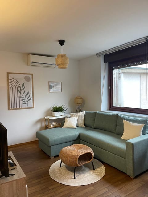 Living room, Seating area, air conditioner