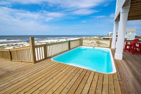 BeachFront 18Bed Pool EasyBreezy House in Alabama