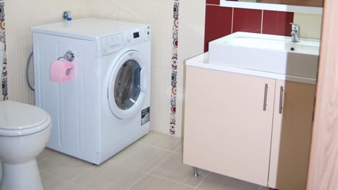 Toilet, Bathroom, washing machine