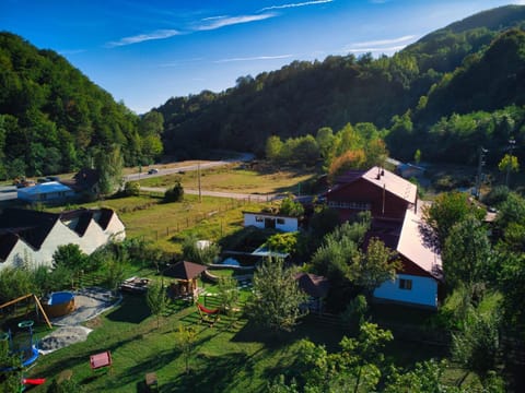 Natural landscape, Bird's eye view, Mountain view