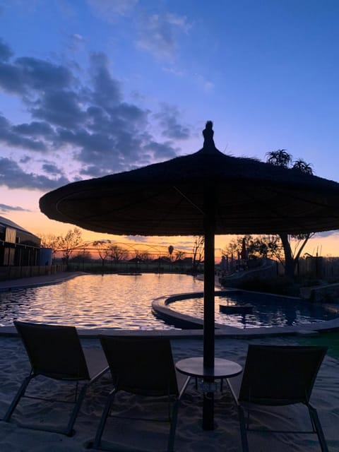 Pool view, Swimming pool, Sunrise, Sunset