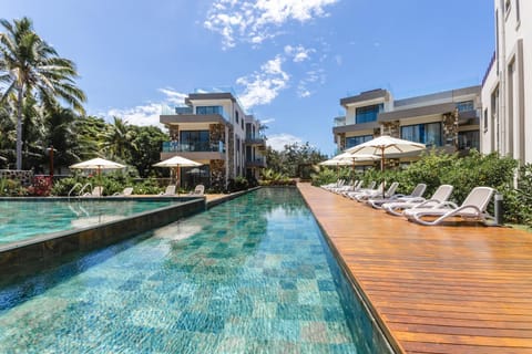 Brand new, Beachfront Ocean Terraces, Poste Lafayette-Apt-C2 Condominio in Mauritius
