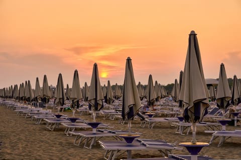 Beach, sunbed