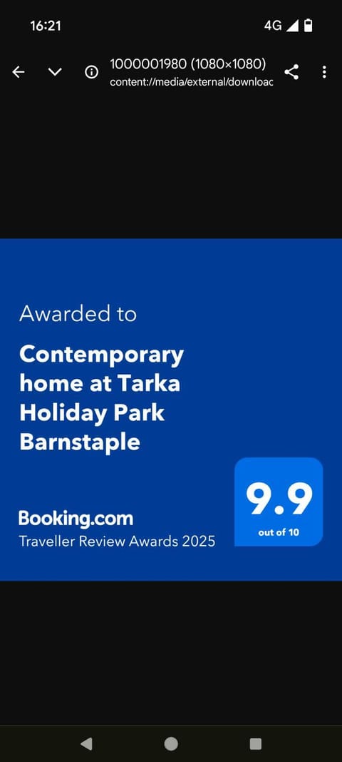 Contemporary home at Tarka Holiday Park Barnstaple House in Barnstaple