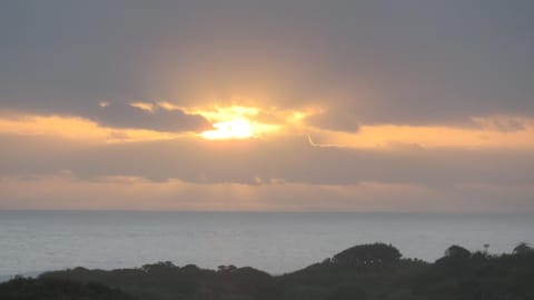 Natural landscape, Sea view, Sunset