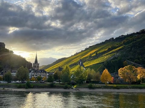 Nearby landmark, Natural landscape, Mountain view, River view