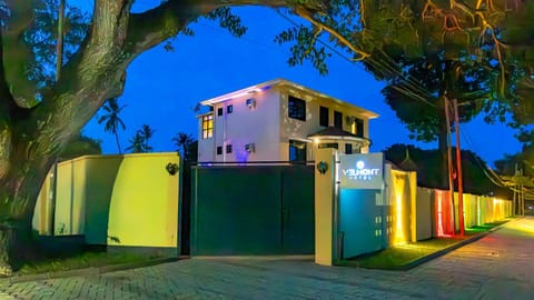 Property building, Night, Neighbourhood, Street view