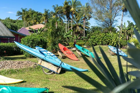 Canoeing, Garden view