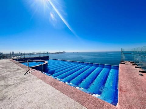 Day, Natural landscape, Sea view, Swimming pool