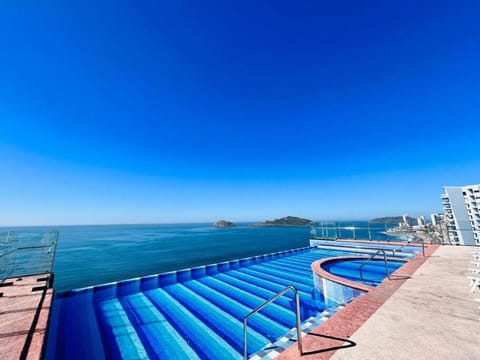 Day, Natural landscape, Sea view, Swimming pool