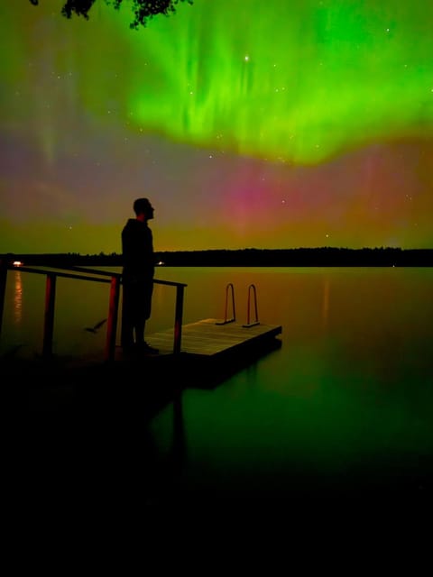 Night, Natural landscape, View (from property/room), Lake view