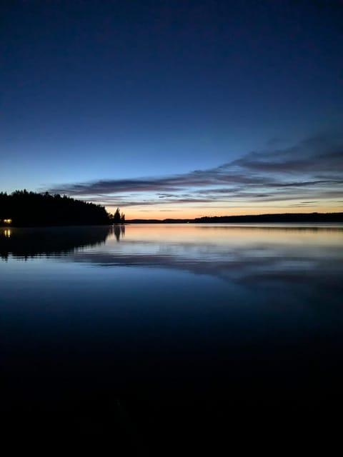 Natural landscape, Lake view, Sunset