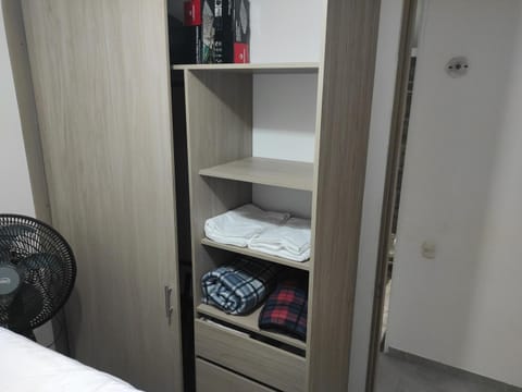 towels, wardrobe