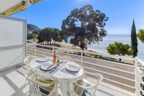 Day, View (from property/room), Balcony/Terrace, Beach, Sea view