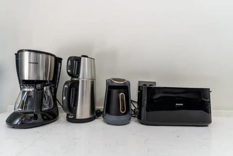 Coffee/tea facilities, Kitchen or kitchenette, toaster