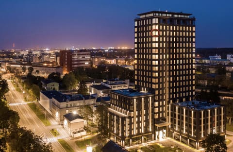 Property building, Night, Neighbourhood, Bird's eye view, City view, Street view, Location