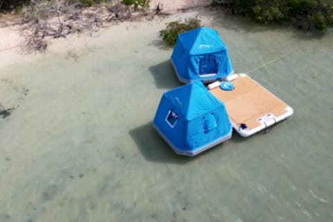 Bonnethead Key Floating Campground and Private Island Campground/ 
RV Resort in Sugarloaf Key