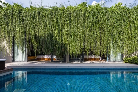 Bedroom, Pool view, Swimming pool