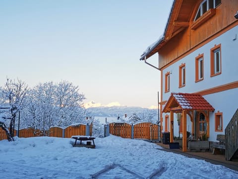 Property building, Natural landscape, Winter