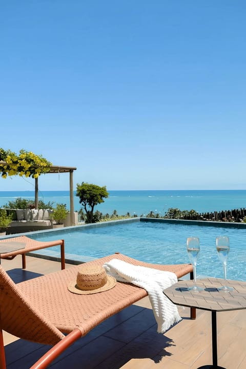 Pool view, Sea view, Swimming pool