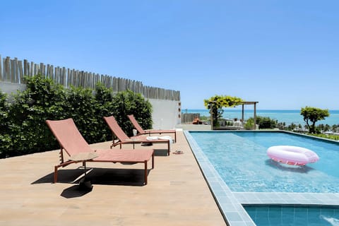 Pool view, Sea view, Swimming pool