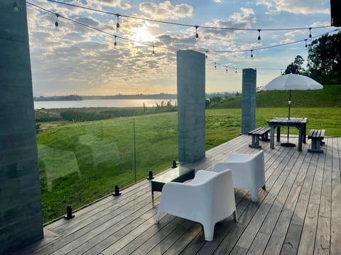 Patio, Natural landscape, View (from property/room), Sea view