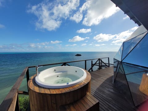 Natural landscape, Hot Tub, Sea view