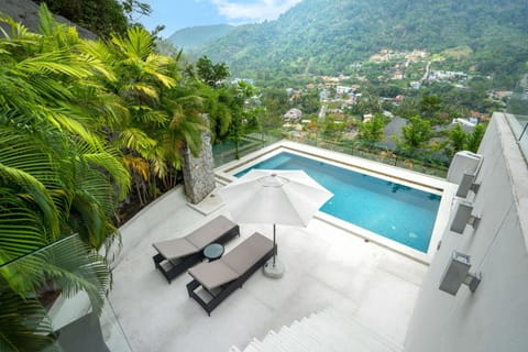 Serenity and Modern Art - Open Hill View 3BR Natural Park Villa 1 Villa in Kamala