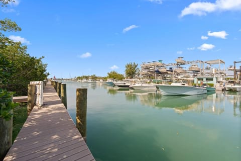 Blue Pearl New Waterfront Haven with Heated Pool ,70 Foot Dock, and More! House in Key Colony Beach
