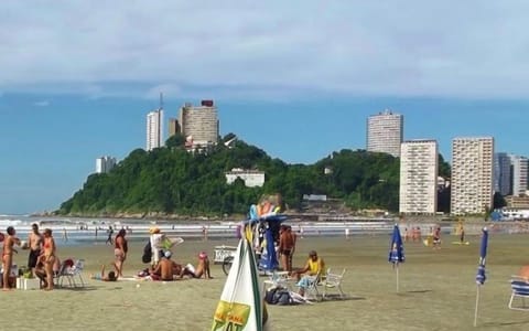 Apartamento na Praia de Itararé Apartment in Santos