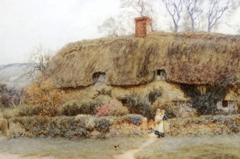 Afton Thatch: Beautiful Thatched Family Cottage House in Freshwater